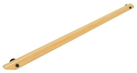 Main courante en bois massif, balustrade d'escalier intérieur/extérieur, balustrade pour escaliers, garde-corps en bois, main courante de sécurité, rampe durable pour la maison, design élégant