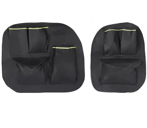 Scheunentor-Aufbewahrungsorganizer kompatibel mit Peugeot Partner & Citroen Berlingo 2008-2018, 2 Pcs Scheunentür Lagerorganisator für Kastenwagen /Wohnmobil Hecktür, Oxford-Taschen Kofferraumtaschen