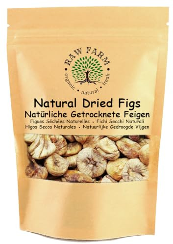 Raw Farm – Figues séchées 1 kg – Sans sucre ajouté, non pasteurisées, 100% naturelles