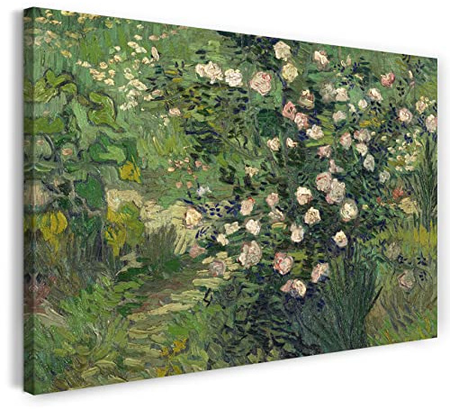Printed Paintings Leinwand (100x70cm): Vincent Van Gogh - Rosen