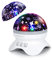 SUNNEST Baby Night Light Kids Projector, Starry Sky Lights Lamp 360 Degree Rotating Space and Ocean Themes with 8 Lighting Modes, Star Projector Gifts for Boys and Girls - White