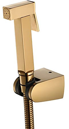 YTTS Spruzzatore per Bidet Portatile per WC, Kit Spruzzatore per Pannolini di Stoffa per Bambini in Ottone Montaggio A Parete Facile da Installare Ottima Pressione dell'Acqua per Animali Domestici,B