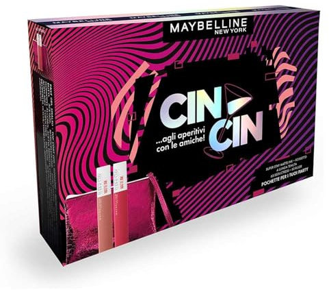 Maybelline SuperStay Matte Ink Lippenstift, langanhaltend, 65 Seductress und langanhaltender Lippenstift SuperStay Matte Ink, Farbton 80 Ruler