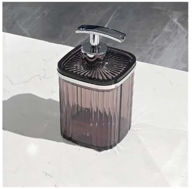 Dispenser per lozioni per il bagno, Dispenser di sapone for le mani con pompaQuadrato for l'erogazione di detersivo for bucatoIgienizzante for le maniDetersivo for il corpoDetersivo for piattiDispense