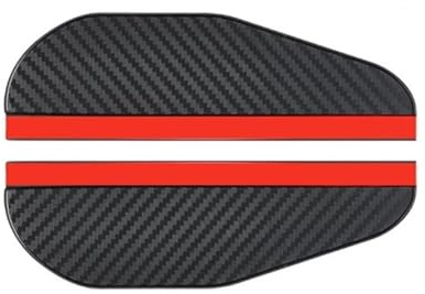 NYSQOFMB Auto Windabweiser 4 Stücke Fenster Visier Für VW Für Golf 6 Mk6 5K R 5-tür 2010-2014 Vent Markise Regen Schutz Abdeckung Deflektor Zubehör Seitenscheiben Windabweiser(Rain Eyebrow)