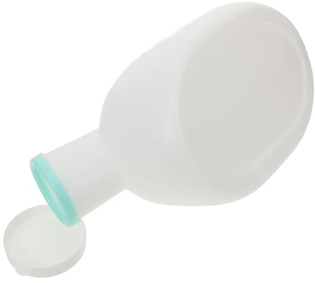 UKCOCO Orinatoio Maschile in Plastica Portatile Da 2000ml, Contenitore Per Urina Grande Capacità Coperchio, Adatto Per Anziani, Pazienti e Persone Mobilità Ridotta, Leggero e Facile Da Usare