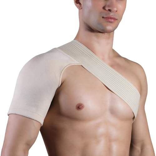 KIKAWORD Shoulder Support, Double Compression Rotator Cuff Brace, Rotator Cuff Shoulder Support for Relieve Pain, Joint Dislocation, Injury