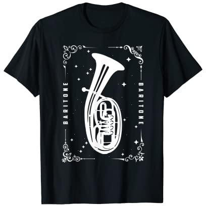 Bariton Spieler T-Shirt Geschenk Baritonhorn Lehrer Tenor T-Shirt