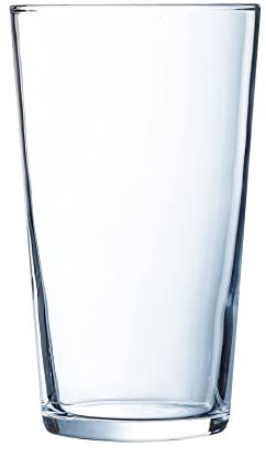 Arcoroc F002U Conique - Vaso de cerveza, capacidad de 568 ml, paquete de 6
