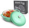 Segretto Cookware Enameled Cast Iron Dutch Oven, 6 Quarts, Light Green