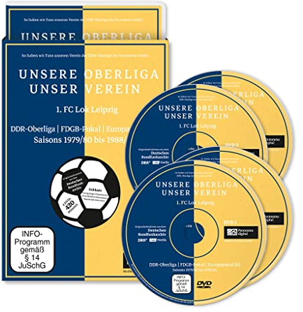 UNSERE OBERLIGA - UNSER VEREIN: 1. FC Lok Leipzig - DDR-Oberliga / FDGB-Pokal / Europapokal (H) / Saisons 1979/80 bis 1988/89