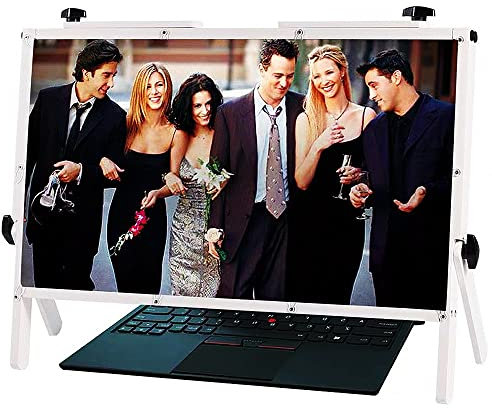 3D-High-Definition-Laptop-Bildschirmlupe, Blu-Ray 3-Fach-Vergrößerungslinse, Tragbarer Verstärker-Desktop, Kompatibel Mit Laptops, Ipads, Mobiltelefonen