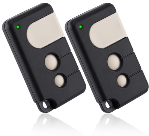 2 Pack Télécommande pour Chamberlain LiftMaster MotorLift 433,92MHz | 84335EML 94335EML 4335EML 84335E 94335E 4330E pour MotorLift ML500 ML700 ML750 Télécommande de Porte de Garage