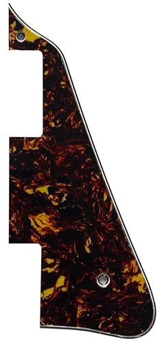 Passend für Les Paul All LP Style Gitarren Pickguard (4-lagig, braune Schildkröte)