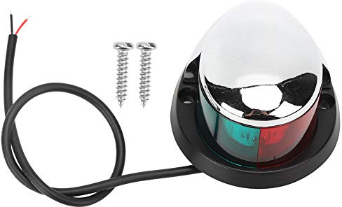 NutriEss Yacht Navigation Light Red Green Signal Lamp 12V LED portable longue durée pour les navires marins et la navigation nocturne