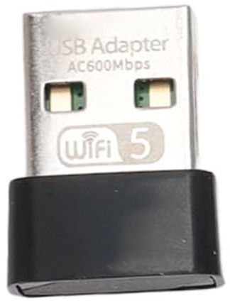 Adaptador AC600 USB -WiFi para PC Compact Nano 600mbit / S Dual Banda Inalámbrica Transceptor para