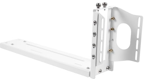 Support Vertical Pci-e Grosse Taille, Châssis Carte Graphique | Tôle Galvanisée, Montage Vertical, Structure Pratique, pour Boîtier Informatique Moins Cinq Emplacements Pcie