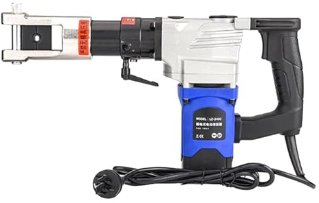 OZBME Pinza idraulica elettrica da 2200 W, Pinza crimpatrice Automatica per terminali di Cavi, Macchina Portatile, LZ-300C (240c)