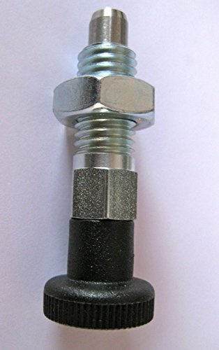 Indexing plunger spring loaded retractale locking pin M6 M8 M10 M12 bolt nut, M10 With Rest Position: No