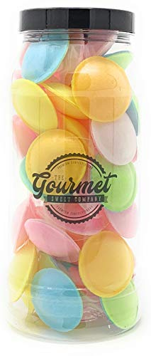 Flying Saucers Retro Sweet Shop Jar By The Gourmet Sweet Company