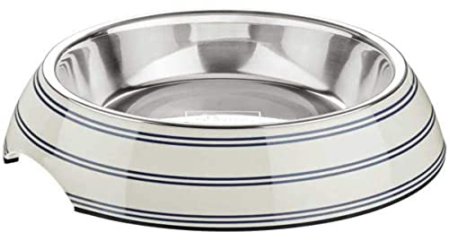 Melamin-Napf Silda 350 ml, weiß/grau