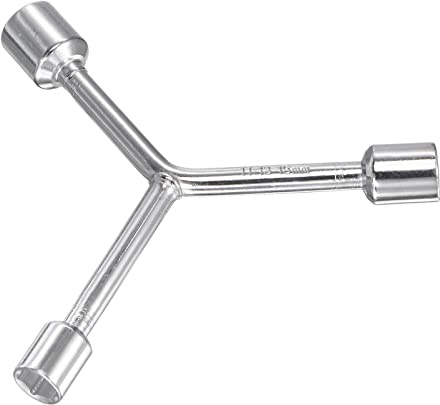 sourcing map Y Type 3 Way Hex Socket Wrench, 11mm 13mm 15mm Combination Repair Spanner Tool, 3-inch