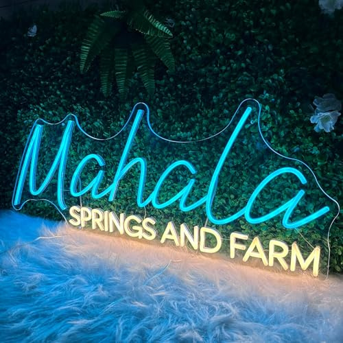 BUIZZEUOIV Custom Business Neon Sign, Neon Sign Customizable Large LED Name, Custom Neon Signage Personalized for Business Logo Beauty Bar Salon, Light Up Sign for Party Bar Salon