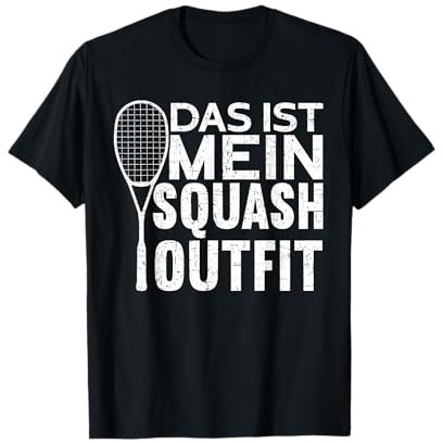 Das Ist Mein Squash Outfit Lustiges Squash T-Shirt