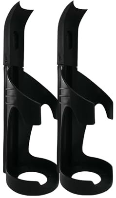 GREENSENSOR 2 soportes de pared premium | Apto para 500 – 750 g spray extintor | Seguro y práctico para cocina y hogar