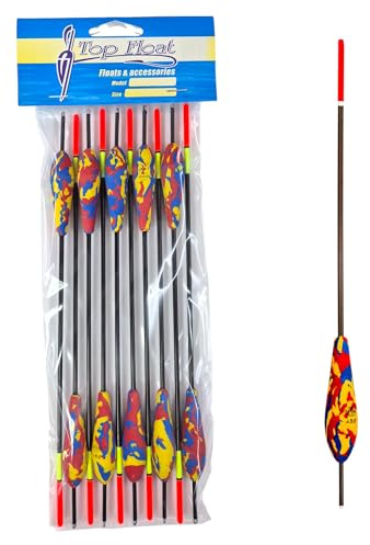 PRO Filstar Top Float Waggler Angel Posen Set 10 x 4g Eva Schaum - Angelset | Angel Schwimmer - Posen Angeln - Angelposen - Angel Pose - Angelpose - Fishing Accessories - Hecht Barsch Karpfen Forellen