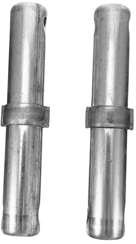 jojofuny Scaffolding Coupling Pins and Rust Resistant Hardware Accessories Galvanized Steel 2pcs for Scaffolding Tube for Indoor and Outdoor Use