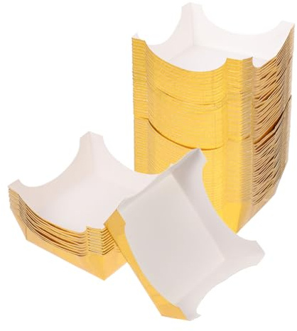 Gadpiparty 100 Pirottini di Carta Quadrati Resistenti e Pratici per Cupcake in per Decorazioni di Dolci e Feste