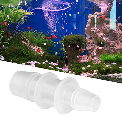 Pssopp Aquarium Schlauch Adapter Aquarium Schlauchverbinder Aquarium Schlauch Konverter Aquarium Schlauch Verbinder Luftpumpe Schlauch Zubehör(3 pcs 12mm/20mm)