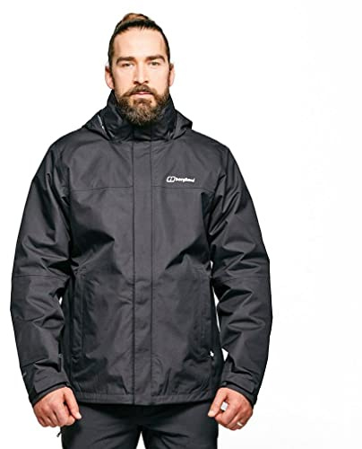 Berghaus herr Rg Alpha 2.0 Gemni 3 i 1 vattentät jacka Svart/Svart L