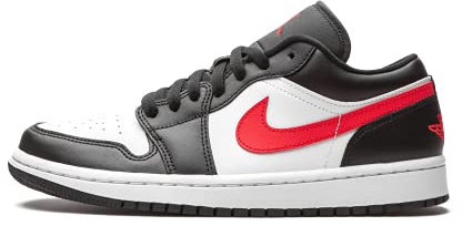 Jordan Damen WMNS Air 1 Low DC0774 004 Sirene, Rot/Schwarz/Weiß, EU Größe 36 W
