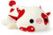 shownicer Plüschtier Pilz Kuh Kuscheltier Stofftier Kawaii Kuh Plüsch Kissen Spielzeug Milchkuh Pilz Plüsch Wurfkissen Geschenk für Kinder Mädchen 12+ Jahre (Rot, 30cm)