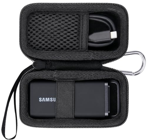 co2CREA cassa custodia borsa per Samsung Memorie T5 EVO SSD Esterno Portatile SSD 2TB 4TB 8TB(solo scatola,Case Only)
