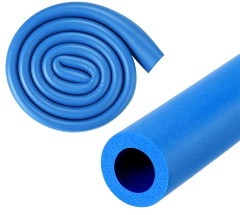 M METERXITY Rohrisolierschaumrohr 18mm ID 30mm OD 1m Länge Blau | weicher flexibler Schaumstoffschlauch Rohrisolierung, für Griffunterstützung/Gitarrenständer/Dachgepäckträger