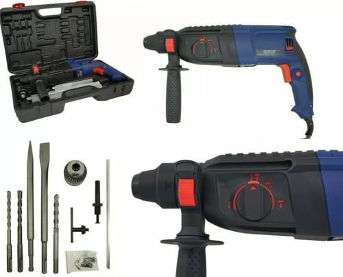 MARTELLO PERFORATORE ROTATIVO TASSELLATORE TRAPANO 800W ROYCE DEMOLITORE