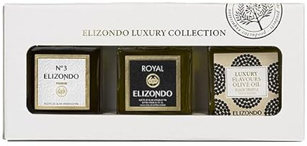ELIZONDO | Aceite de oliva virgen extra - Estuche Luxury Collection 3 x 200 ml