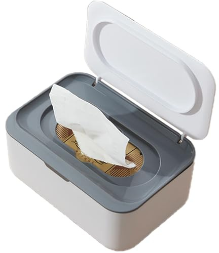 Decorative Tissue Dispenser Refillable Rectangular Tissue Box Practical Paper Towel Container with Lid Napkin Holder