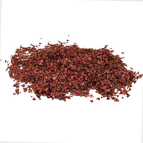 4 hojas de micropaisaje de 33 ml, arbustos, árboles en miniatura, grupos de vegetación, arbustos, césped artificial para modelo, tren, ferrocarril, paisaje, color rojo oscuro