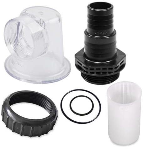 FACAIIO Transparente para montaje de tapa de prefiltro SPS25, SPS50, SPS75, SPS100 bombas de circulación de piscina