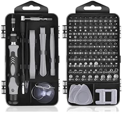 Jeu de tournevis d'entretien, Kit d'outils réparation magnétique, outils multifonctionnels for divers 115 pièces