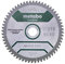 metabo Multi Cut Classic 628285000 - Lama per sega circolare 254 x 30 x 1,8 mm, numero di denti: 60, 1 pezzo