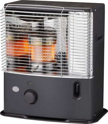 Poêle à combustible qlima R3224X-liquide avec mèche-2,4Kw-noir