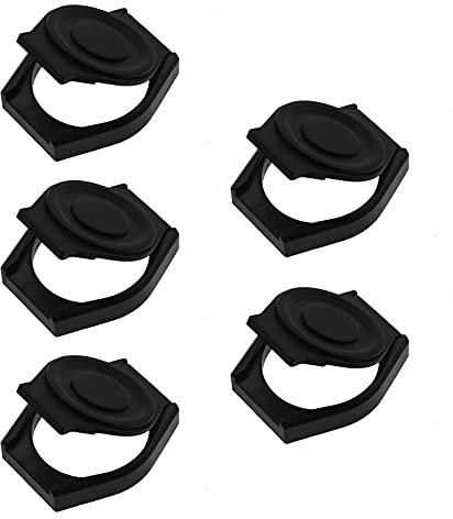 5 x USB Webcam Privacy Shutter Protegge Lens Cap Cover Proteggi Privacy e Sicurezza per PC Computer Laptop Nero