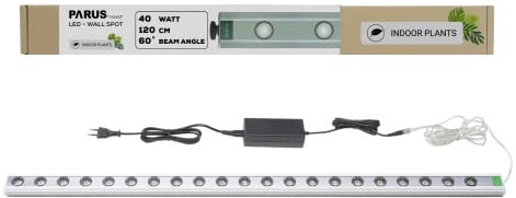 Parus by Venso Wall Spot 120cm, Abstrahlwinkel 60°, LED Wachstumslampe, Grow Light für Zimmerpflanzen und Grünpflanzen, Fassaden- und Wandbegrünung
