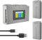 Treeboy Intelligent Flight Battery(2 Packs) with Two-Way Charging Hub Compatible with DJI Mini 4K/Mini 2/Mini 2 SE/Mini SE,2400mAh 31 Mins Flight Time