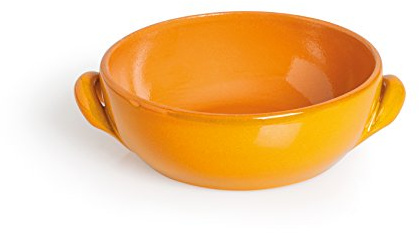 Excelsa Antichi Sapori Casseruola, Terracotta, Arancio, 18x18x7 cm